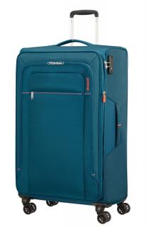 American Tourister CROSSTRACK 4-kerekes bővíthető bőrönd 79x46x30/32cm, kék