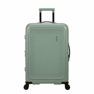 American Tourister Dashpop 4-kerekes keményfedeles bővíthető bőrönd 67 x 45 x 28/32 cm, jeges zöld