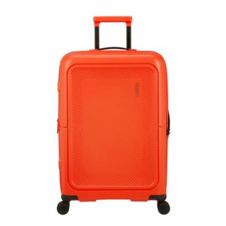 American Tourister Dashpop 4-kerekes keményfedeles bővíthető bőrönd 67 x 45 x 28/32 cm, narancsvörös