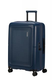 American Tourister Dashpop 4-kerekes keményfedeles bővíthető bőrönd 67 x 45 x 28/32 cm, sötétkék