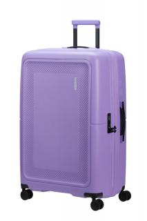 American Tourister Dashpop 4-kerekes keményfedeles bővíthető bőrönd 77 x 50 x 30/33 cm, lila