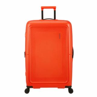 American Tourister Dashpop 4-kerekes keményfedeles bővíthető bőrönd 77 x 50 x 30/33 cm, narancsvörös