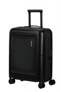 American Tourister Dashpop 4-kerekes keményfedeles bővíthető kabin bőrönd 55x40x20/23 cm, fekete