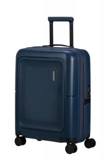 American Tourister Dashpop 4-kerekes keményfedeles bővíthető kabin bőrönd 55x40x20/23 cm, sötétkék