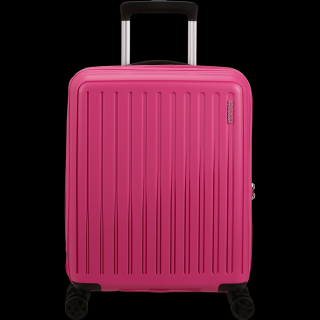 American Tourister Rejoy 4-kerekes keményfedeles kabin bőrönd 55x40x20 cm, pink
