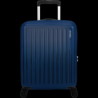 American Tourister Rejoy 4-kerekes keményfedeles kabin bőrönd 55x40x20 cm, sötétkék