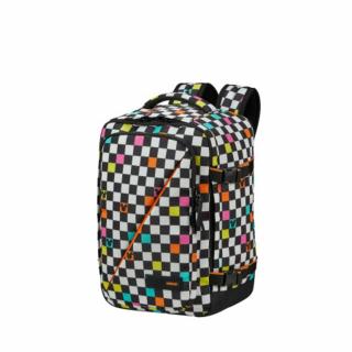 American Tourister Take2Cabin S  Ryanair fedélzeti hátizsák,  kockás Mickey