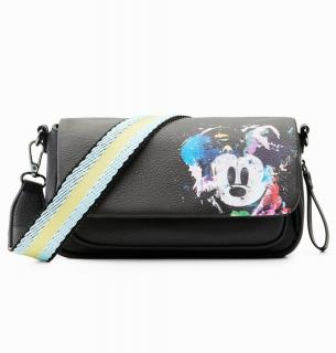 Desigual női divattáska, Bag Mickey Arty Tromso, fekete