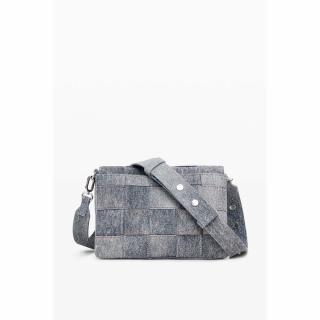Desigual női divattáska,Yoko pu denim Dortmund, farmer