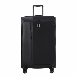 Samsonite Biz2Go TRVL spinner 4-kerekes bővíthető bőrönd 77 x 48 x 29/32 cm, fekete
