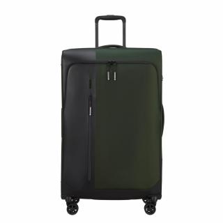 Samsonite Biz2Go TRVL spinner 4-kerekes bővíthető bőrönd 77 x 48 x 29/32 cm, khaki