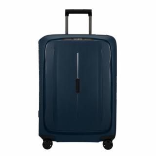 Samsonite Essens spinner 4-kerekes keményfedeles bőrönd 69 x 49 x 30 cm, sötétkék