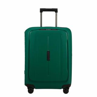 Samsonite Essens spinner 4-kerekes keményfedeles kabin bőrönd 55x40x20cm, zöld