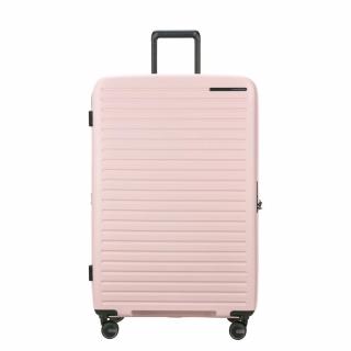 Samsonite Restackd spinner 4-kerekes keményfedeles bővíthető extra nagy bőrönd 81 x 54 x 31/34 cm, halvány rózsaszín
