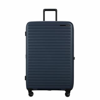 Samsonite Restackd spinner 4-kerekes keményfedeles bővíthető extra nagy bőrönd 81 x 54 x 31/34 cm, sötétkék
