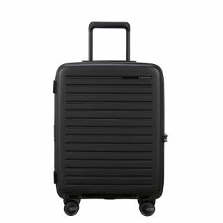 Samsonite Restackd spinner 4-kerekes keményfedeles bővíthető kabin bőrönd 55 x 40 x 20/23 cm, fekete