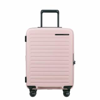 Samsonite Restackd spinner 4-kerekes keményfedeles bővíthető kabin bőrönd 55 x 40 x 20/23 cm, halvány rózsaszín
