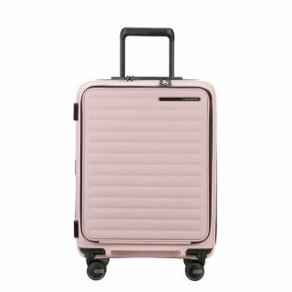 Samsonite Restackd spinner 4-kerekes keményfedeles bővíthető kabin bőrönd 55 x 40 x 23/26 cm, halvány rózsaszín