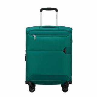 Samsonite Urbify spinner 4-kerekes bővíthető kabin bőrönd 55 x 40 x 23/26 cm, zöld