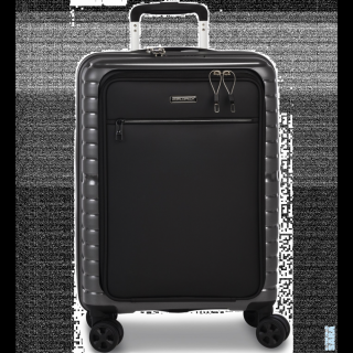 Worldpack Dallas spinner 4-kerekes keményfedeles kabin bőrönd 55 x 38 x 23 cm, sötét szürke