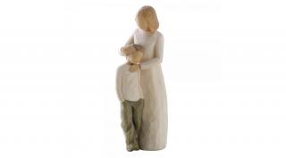 Anya és fia - Willow Tree szobor - 21 cm