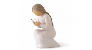 Csendes Csoda - Quiet Wonder - Willow Tree figura - 10 cm