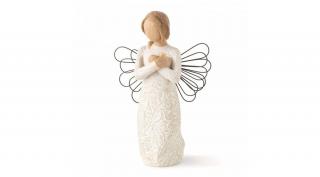 Emlékezés - Willow Tree angyalka - 13 cm