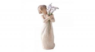 Jókívánságok - Willow tree figura - 13 cm