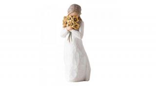 Napfényes ölelés - Willow Tree figura - 14 cm