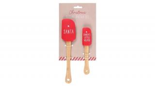 SANTA'S HELPER SZILIKON SPATULA SZETT