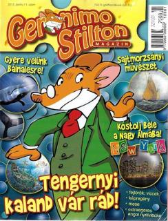 Geronimo Stilton magazin I/1 - Tengernyi kaland vár rád Geronimo Stiltonnal!