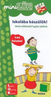 Iskolába készülök! - Iskola-előkészítő logikai játékok - MiniLÜK