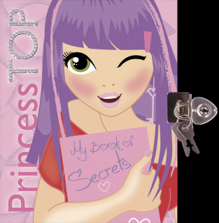 Princess TOP - My book of secrets (pink)