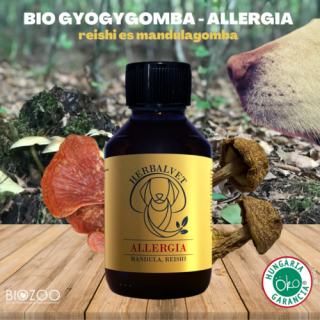 Bio Gyógygomba kutyáknak - Allergy 100 ml