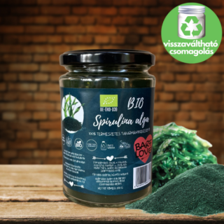 Bio Spirulina alga kutyáknak 200 g, BARF LOVE
