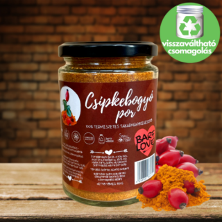 Csipkebogyópor kutyáknak 200 g, BARF LOVE