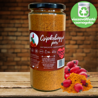 Csipkebogyópor kutyáknak 320 g, BARF LOVE