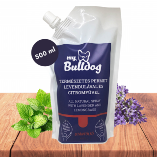 My Bulldog Természetes permet levendulával és citromfűvel UTÁNTÖLTŐ - 500ml