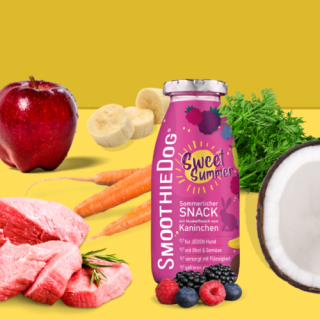 SmoothieDog - Nyúlhús smoothie kutyáknak 250 ml