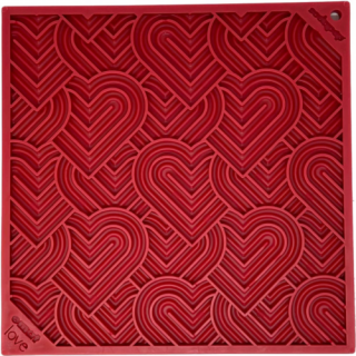 SodaPup® Emat Hearts  - Red