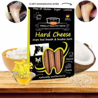 Természetes fogtisztító stick kutyáknak - Qchefs Hard Cheese