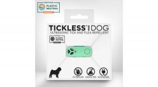 Vegyszermentes, tölthető kullancs- és bolhariasztó medál kutyáknak és macskáknak, TICKLESS - mini MENTA