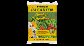 BECKMANN Plurafert univerzális szerves-ásványi növénytáp kerti növényekhez 1kg