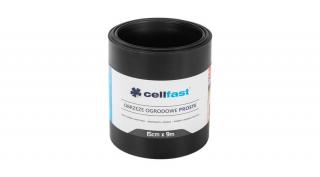 CELLFAST Ágyásszegély egyenes 15 cm x 9 m fekete