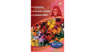 DÍSZNÖVÉNY SÁRGAVIOLA RÉDEI KERTIMAG Fair Lady színkeverék 2 g
