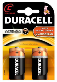 DURACELL BASIC ALKÁLI BABY ELEM C B2 ( 2 db ) LR14