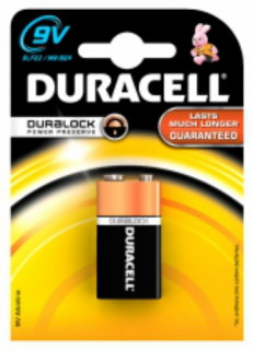 DURACELL BASIC ALKÁLI ELEM 9V B1 ( duralock )