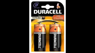 DURACELL BASIC ALKÁLI GÓLIÁT ELEM D B2 ( 2 db )