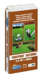 VIANO szerves gyeptáp TURFPROF AUTUMN 25 kg