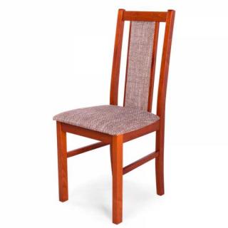Félix szék, pácolt lakozott bükk fa váz
